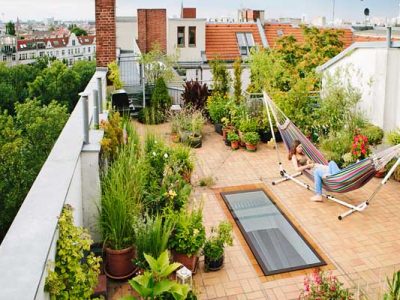 ساخت روف گاردن